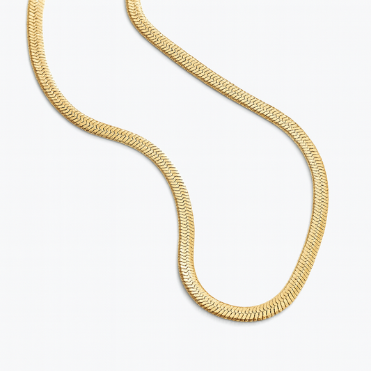 Golden Snake Necklace