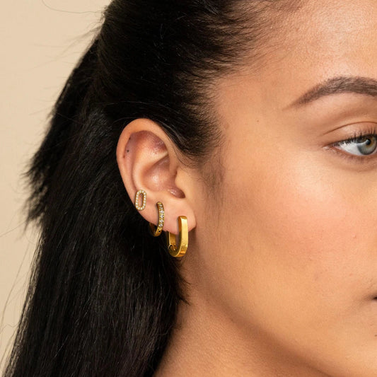 Geometric Gold Stack