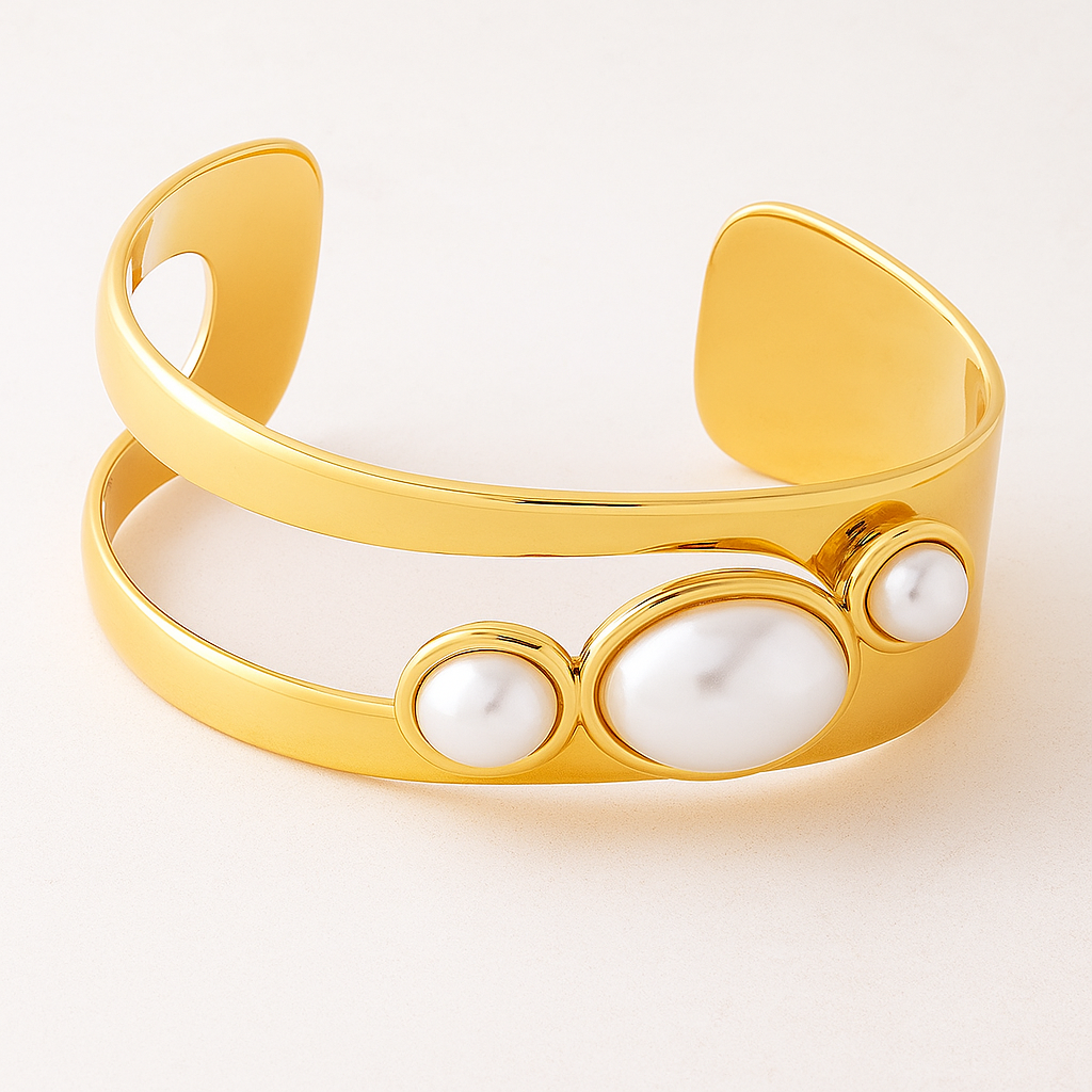 Golden Wave Watch Stack