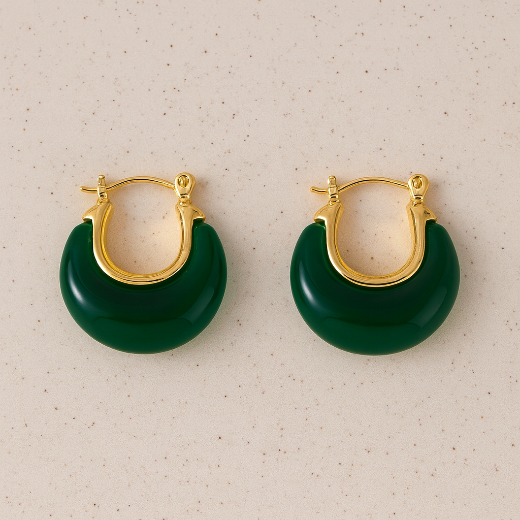 Vintage Resin Earrings
