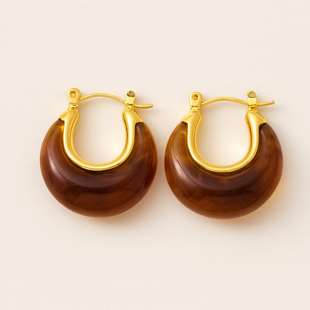 Vintage Resin Earrings