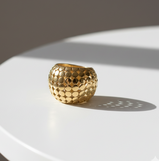 Radiant Dome Ring