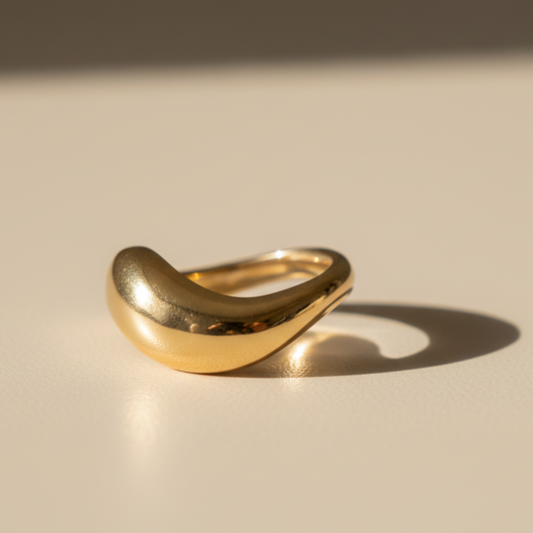 Halo Gold Ring