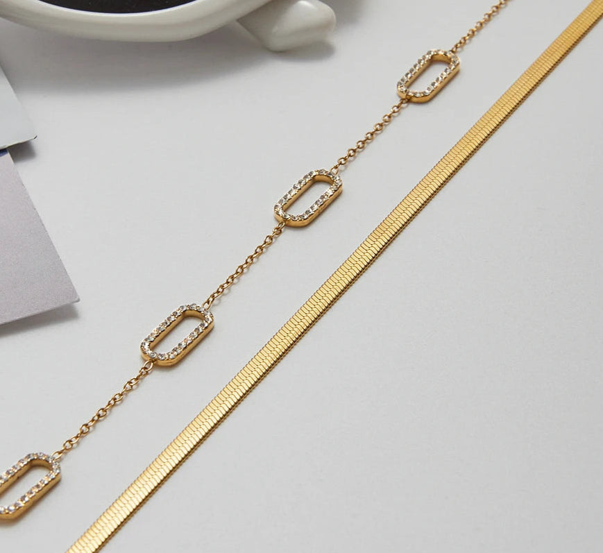 Golden Snake Necklace