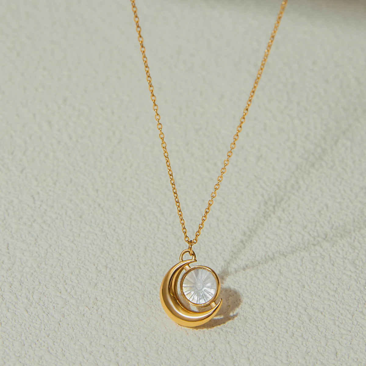 Elegant Moon Necklace
