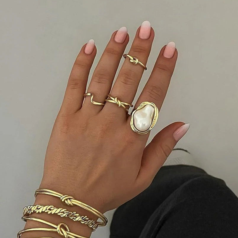 Statement Pearl RIng