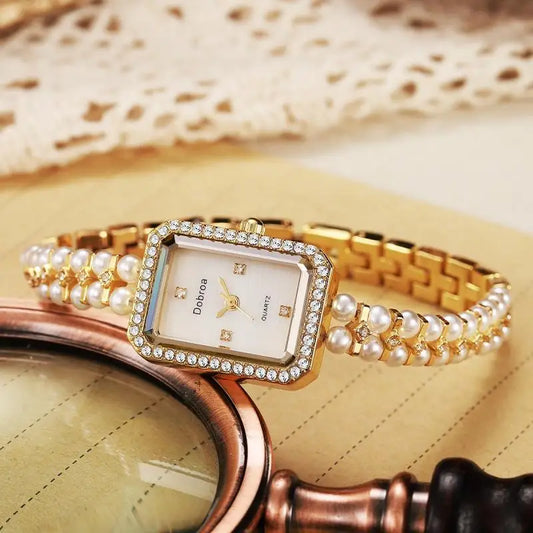 Golden Pearl Watch