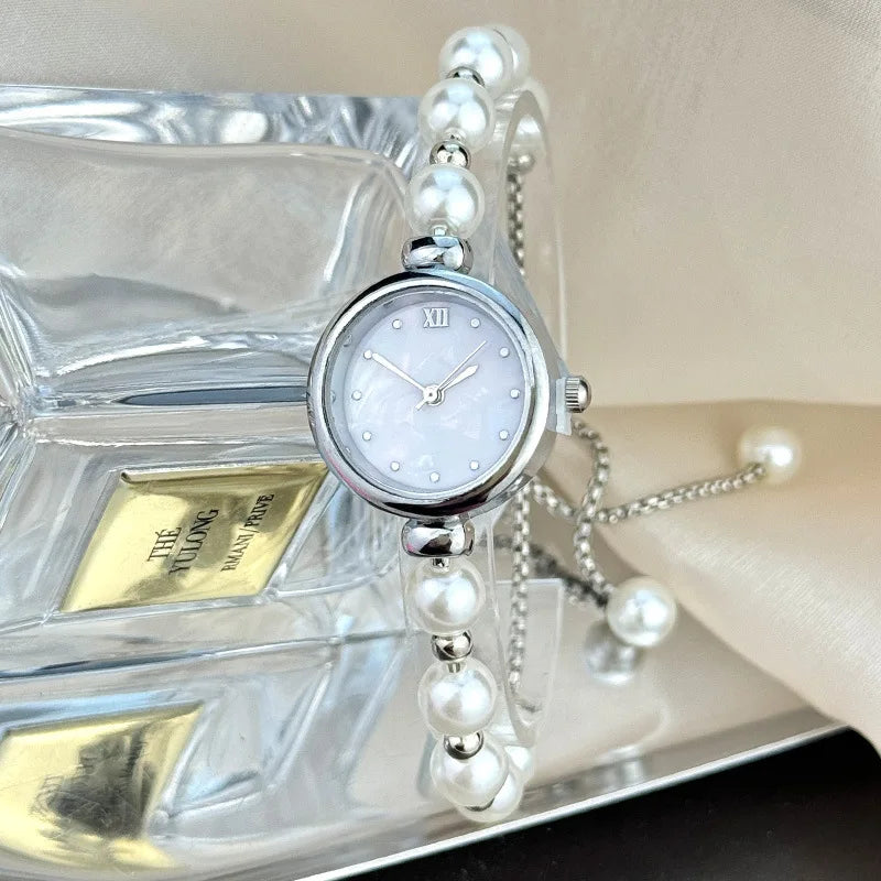 Adjustable Pearl Watch